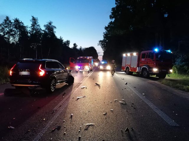 Zderzenie aut na trasie Lublin – Lubartów. Występują spore utrudnienia w ruchu (foto)