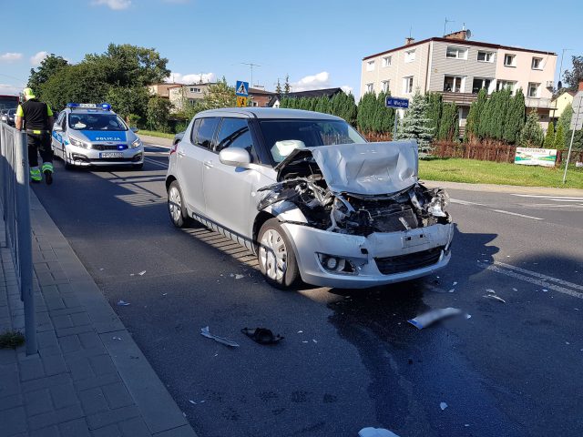 Wjechała w nissana. Utrudnienia w ruchu na jednej z lubelskich ulic (zdjęcia)