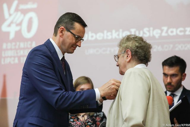 Mateusz Morawiecki w Lublinie. „Prawdziwa Polska, niepodległa, wolna i solidarna, narodziła się w lipcu ’80 roku