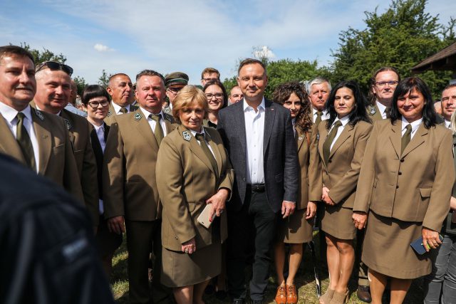 Andrzej Duda w Poleskim Parku Narodowym (wideo, zdjęcia)