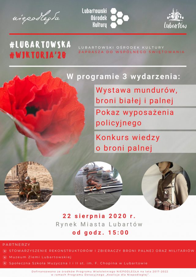 #Lubartowska#Wiktoria’20: Lubartowski Ośrodek Kultury zaprasza do wspólnego świętowania