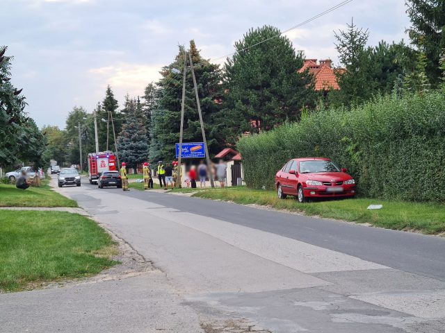 Służby ratunkowe przyjechały na miejsce wypadku, którego nie było. Wezwał je samochód (zdjęcia)