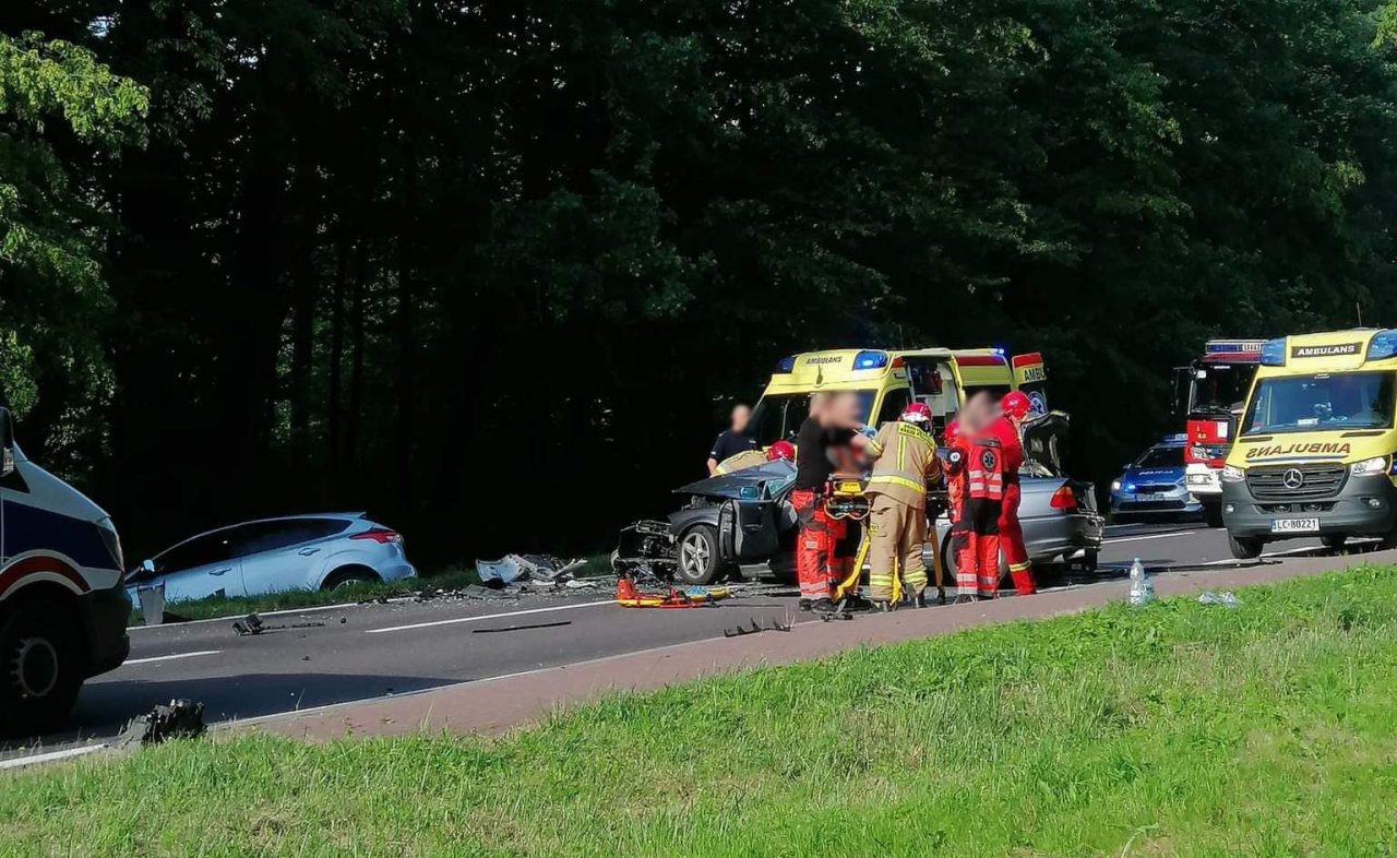 Poważny wypadek na trasie Chełm Rejowiec. Kilka osób