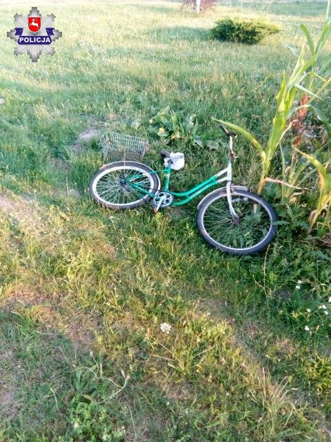 Wyjechał rowerem zza ciągnika rolniczego, zginął na miejscu (zdjęcia)