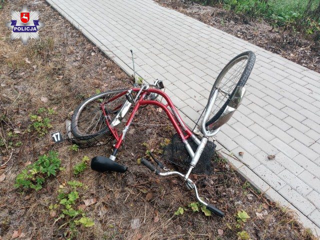 Tragiczny wypadek w Trzebieszowie. Nie żyje rowerzystka (zdjęcia)