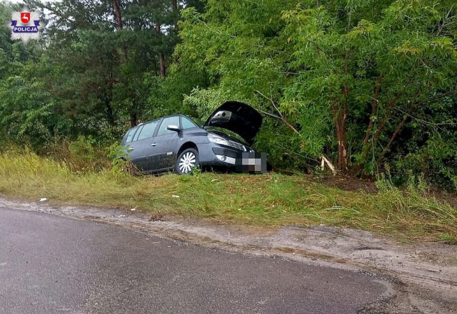 Kilka groźnych zdarzeń drogowych na terenie powiatu włodawskiego (zdjęcia)