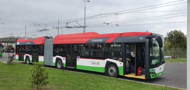 Solaris rozpoczął w Lublinie testy trolejbusów przegubowych. Tego typu pojazdy jesienią zaczną kursować po mieście