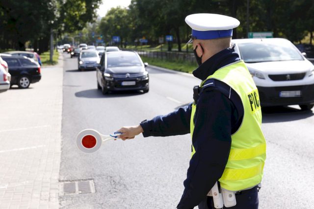Policjanci ruchu drogowego z Lublina biorą udział w akcji ROAD SAFETY DAYS (zdjęcia)