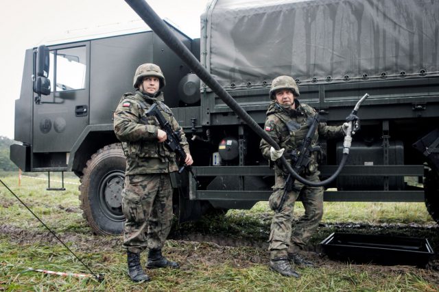 Szkolenie kompanii logistycznej 2 Lubelskiej Brygady Obrony Terytorialnej (zdjęcia)
