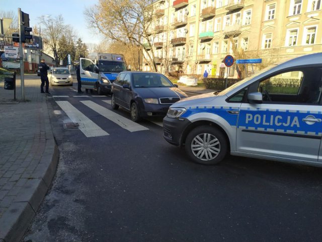 Pościg ulicami Lublina. Kierowca skody uciekał przed policją (zdjęcia)