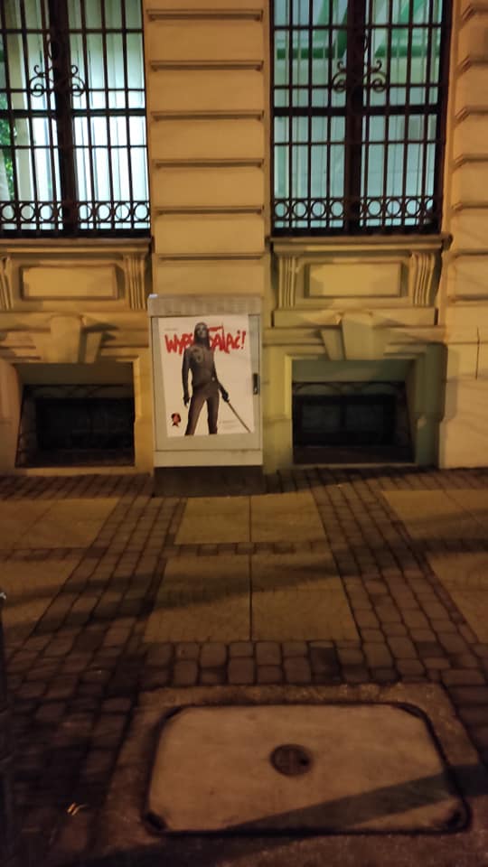 Lubelski Strajk Kobiet: „Powiesiliśmy bilbordy i plakaty, które mają przypominać o tym, że każda władza deprawuje” (zdjęcia)