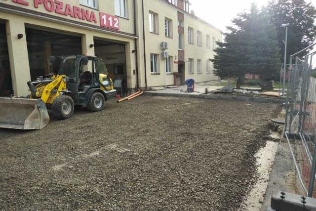 Zakończyła się modernizacja garażu w Komendzie Powiatowej PSP we Włodawie (zdjęcia)