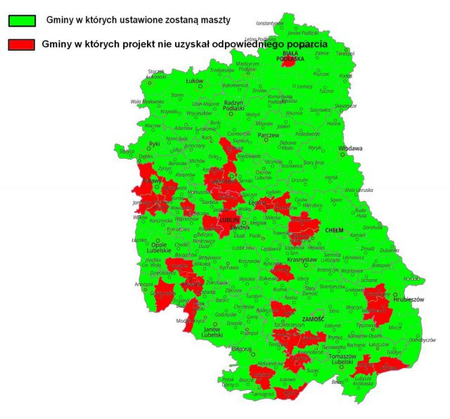 W większości gmin województwa staną maszty z flagą narodową. Nie wszystkie gminy były jednak nimi zainteresowane [LISTA]