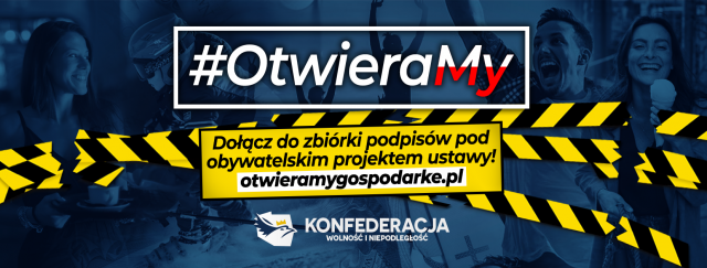 Trwa zbiórka podpisów pod obywatelskim projektem ustawy otwierającej gospodarkę (zdjęcia)