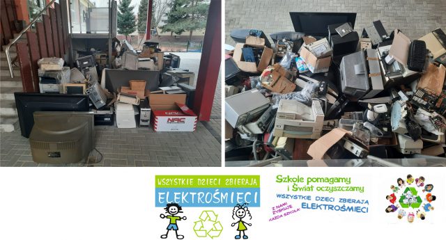 „Wszystkie dzieci zbierają elektrośmieci”. Puławscy uczniowie zebrali 2,5 tony odpadów