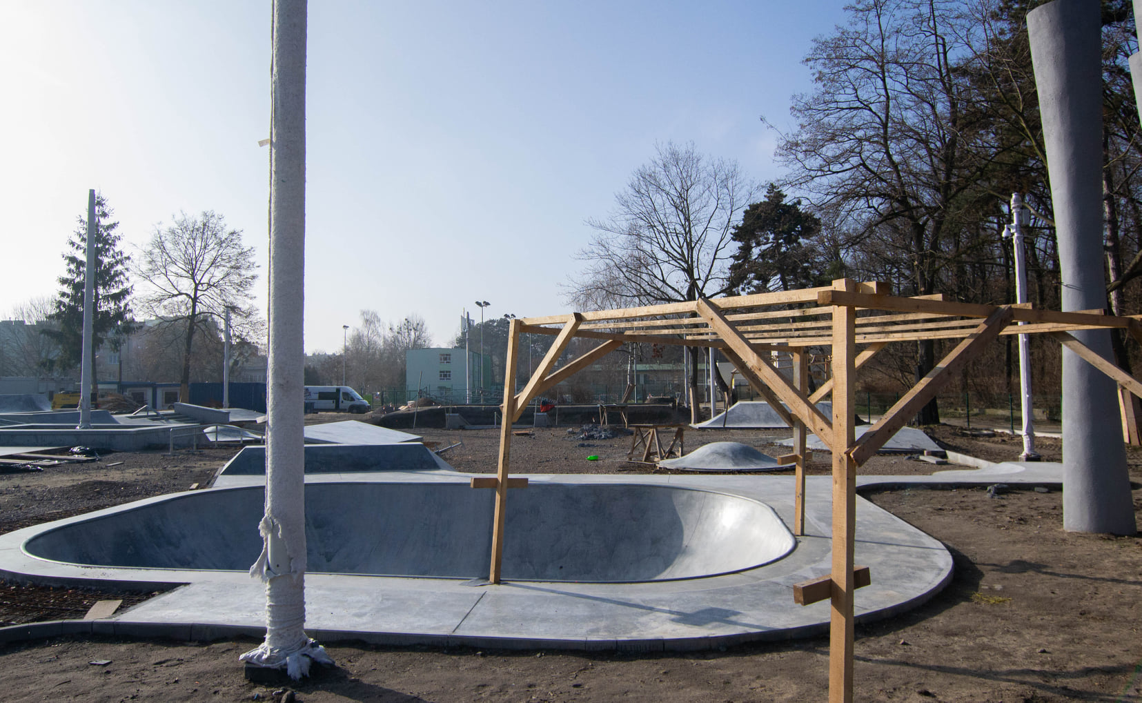 Skatepark nabiera kształtów. Będzie można z niego skorzystać jeszcze w tym sezonie (zdjęcia)