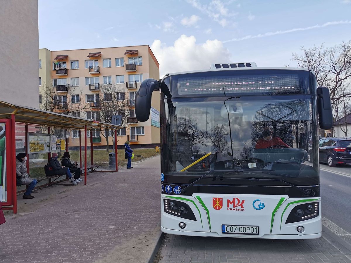 Na ulice Kraśnika wyjechał elektryczny autobus. Pojazd jest testowany przez MPK (zdjęcia)