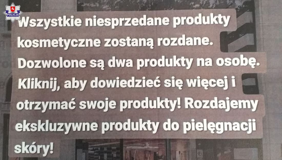 Dała się nabrać na ogłoszenie o prawie darmowych kosmetykach, straciła ponad 850 złotych