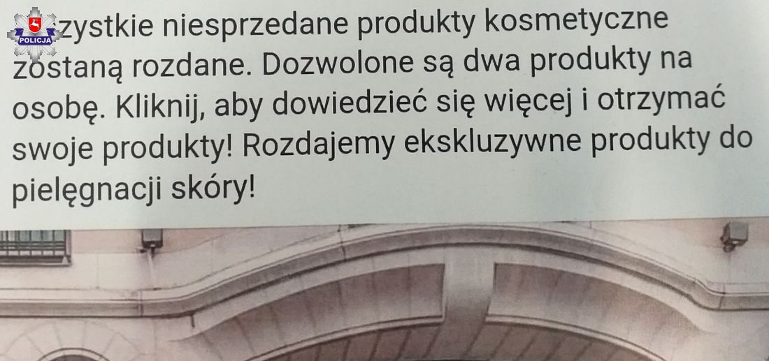 Dała się nabrać na ogłoszenie o prawie darmowych kosmetykach, straciła ponad 850 złotych