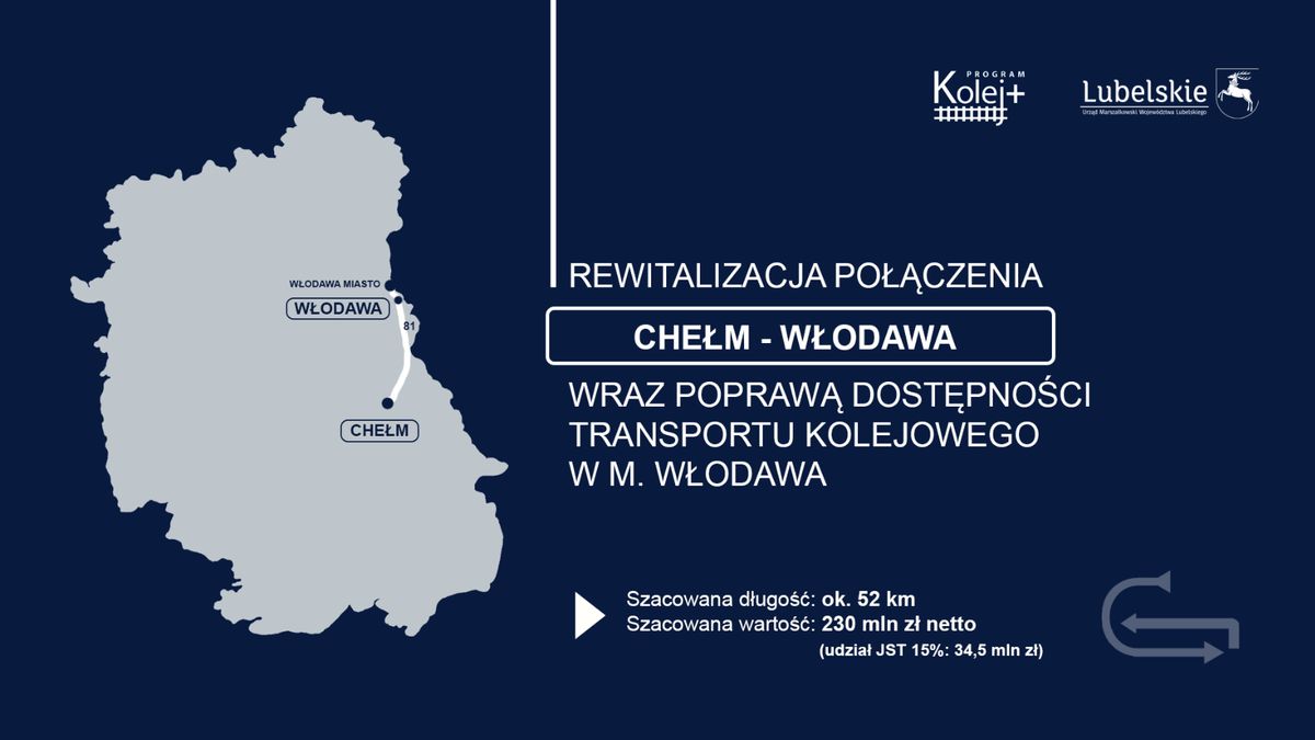 Podpisano pierwsze umowy dla planowanej linii kolejowej do Łęcznej i modernizacji szlaku do Włodawy