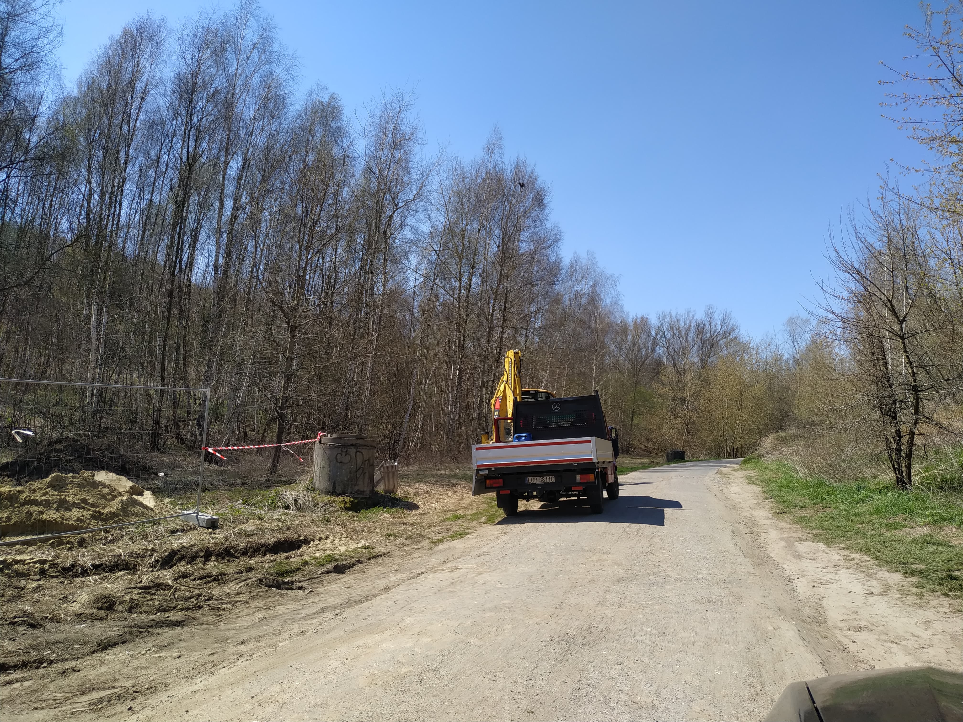 Rozpoczyna się budowa chodnika do przystanku PKP Lublin-Zachód (zdjęcia)