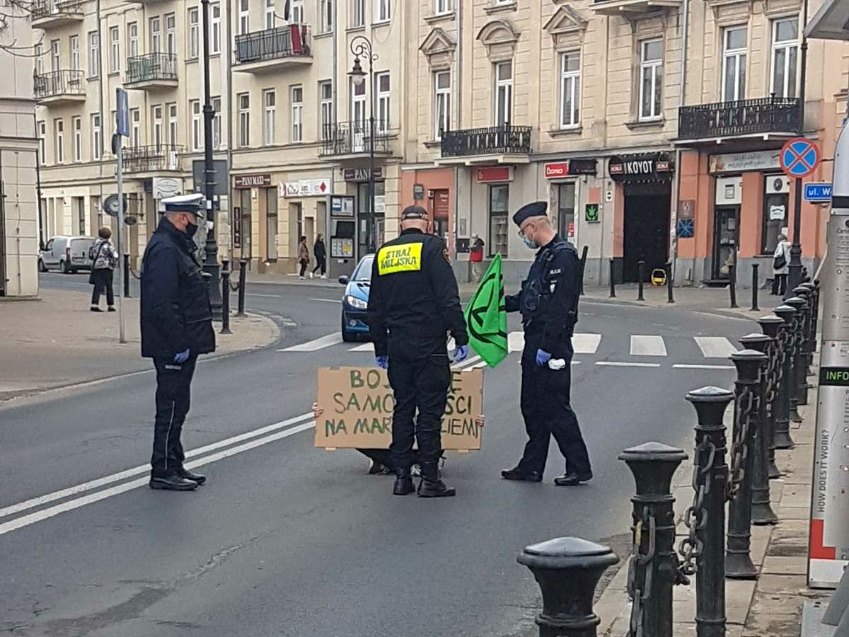 Nietypowe protesty na lubelskich ulicach. To część ogólnopolskiej akcji (zdjęcia)