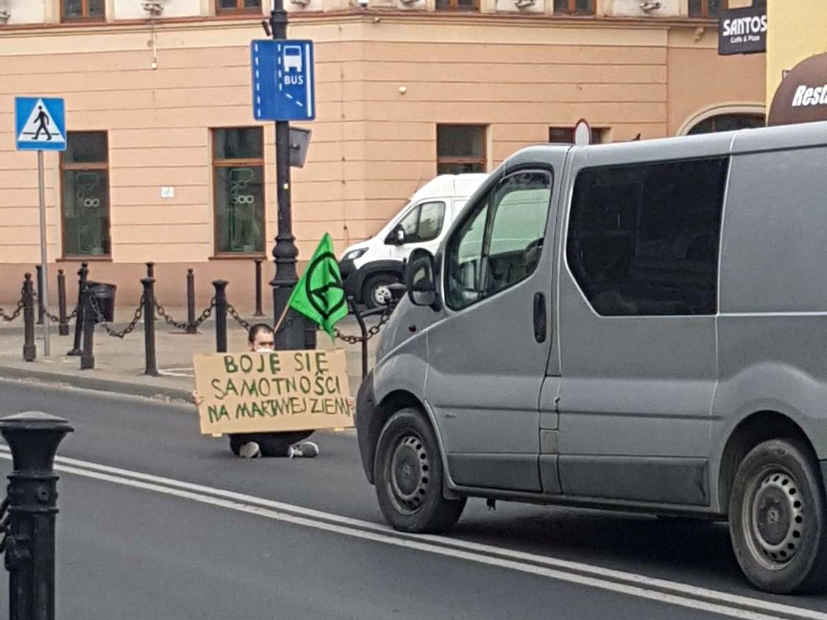 Nietypowe protesty na lubelskich ulicach. To część ogólnopolskiej akcji (zdjęcia)