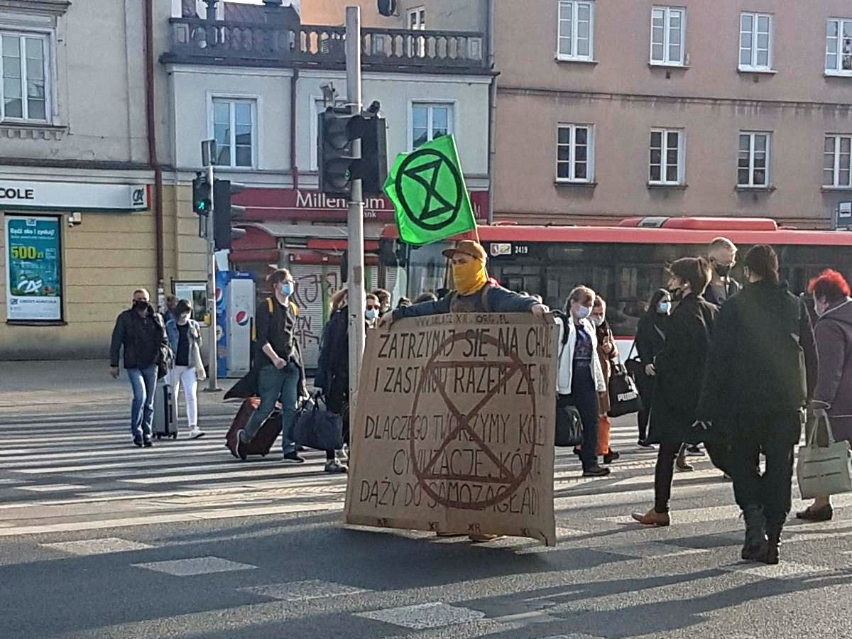 Nietypowe protesty na lubelskich ulicach. To część ogólnopolskiej akcji (zdjęcia)