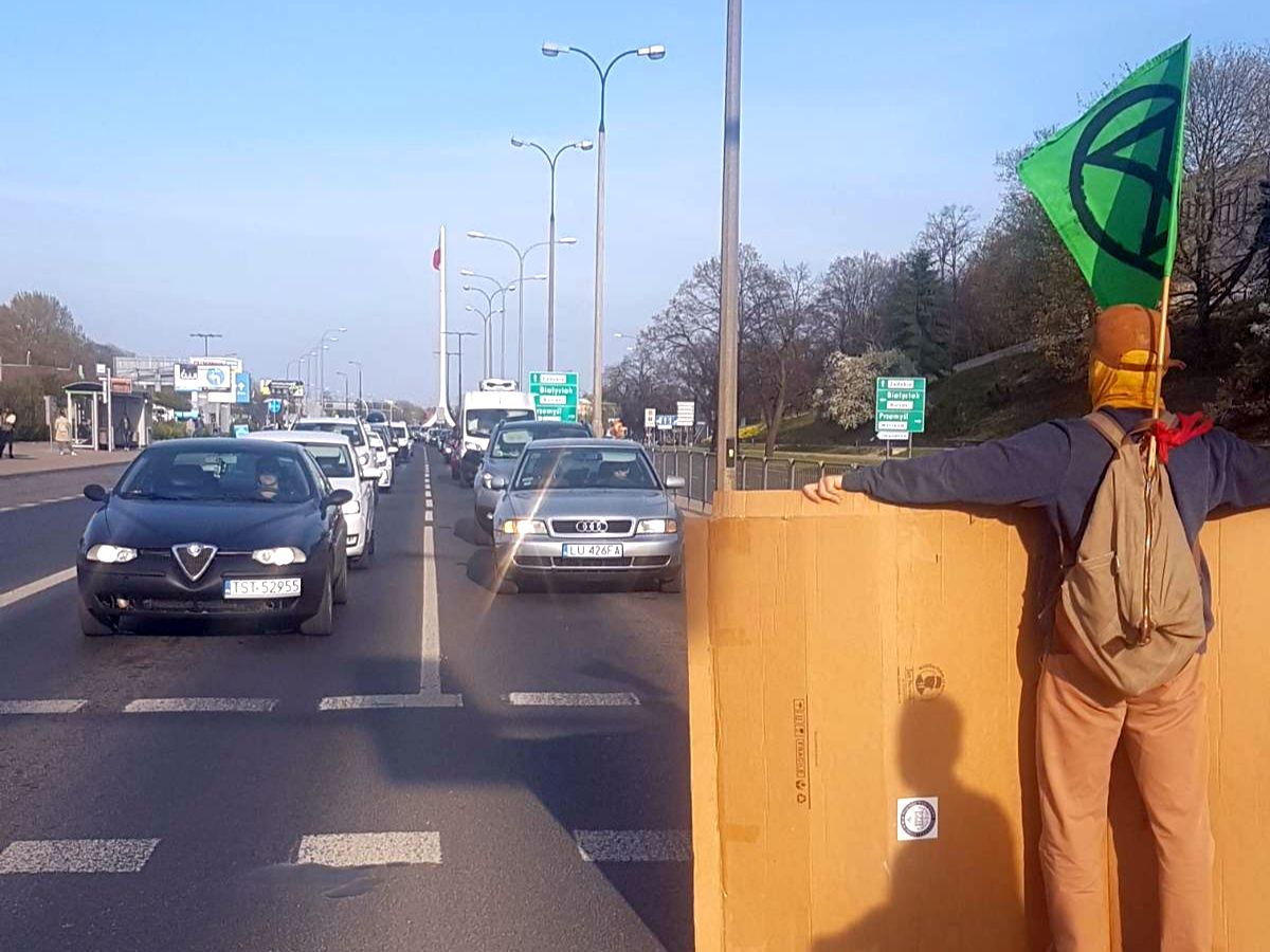 Nietypowe protesty na lubelskich ulicach. To część ogólnopolskiej akcji (zdjęcia)