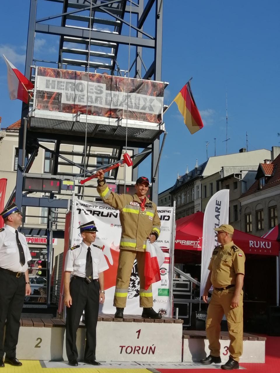 Strażak z Chełma wygrał międzynarodowe zawody FireFit Championships (zdjęcia)