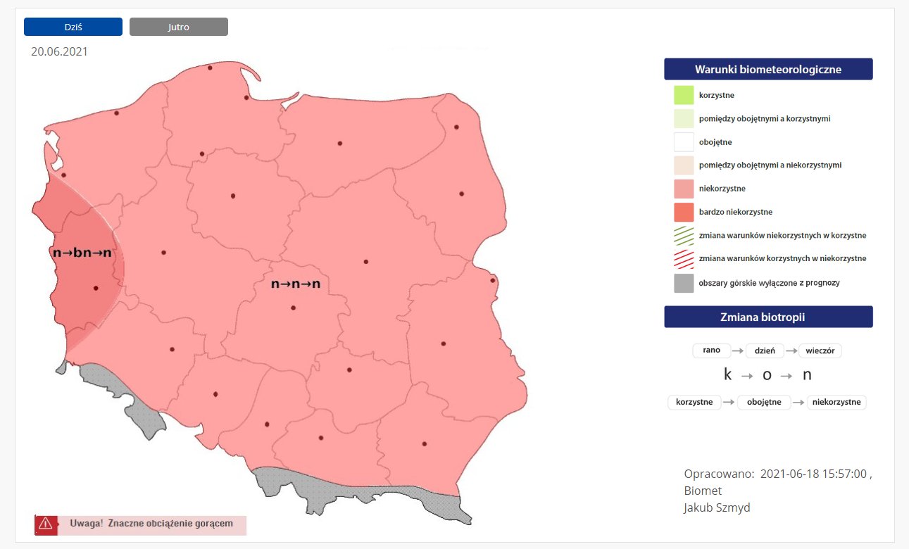 Sobota najgorętszym dniem od początku roku. W kraju odnotowano 35,8°C