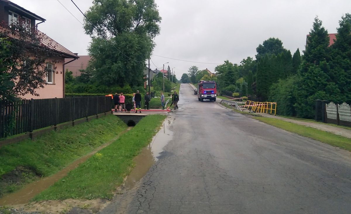 Kolejny dzień z burzami na Lubelszczyźnie. Znów zalane zostały domy (zdjęcia)