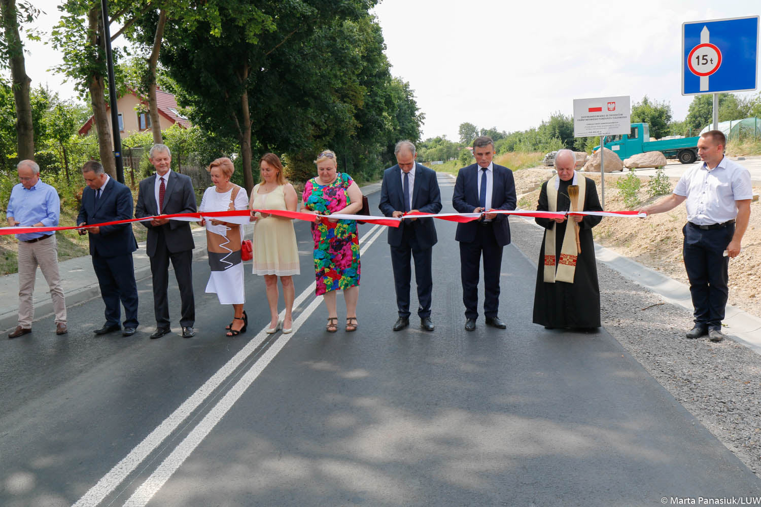 Na granicy Lublina i gminy Głusk otwarto zmodernizowane drogi (zdjęcia)