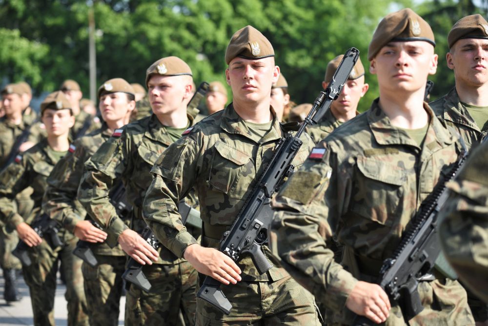 Uroczysta przysięga wojskowa absolwentów klas wojskowych z województwa lubelskiego (zdjęcia)