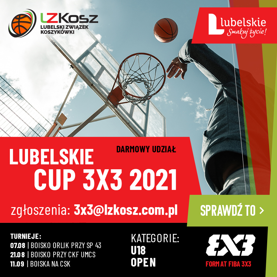 W Lublinie odbędzie się jedno z największych letnich wydarzeń koszykarskich. Trwa przyjmowanie zgłoszeń