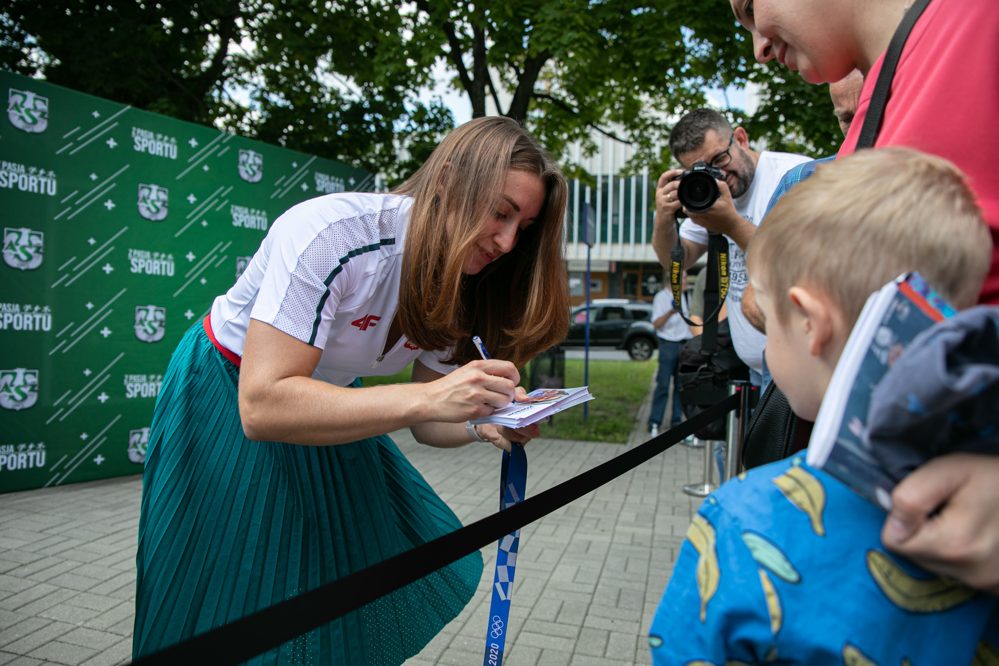 Brązowa medalistka igrzysk olimpijskich w Lublinie. Spotkała się z kibicami (zdjęcia)