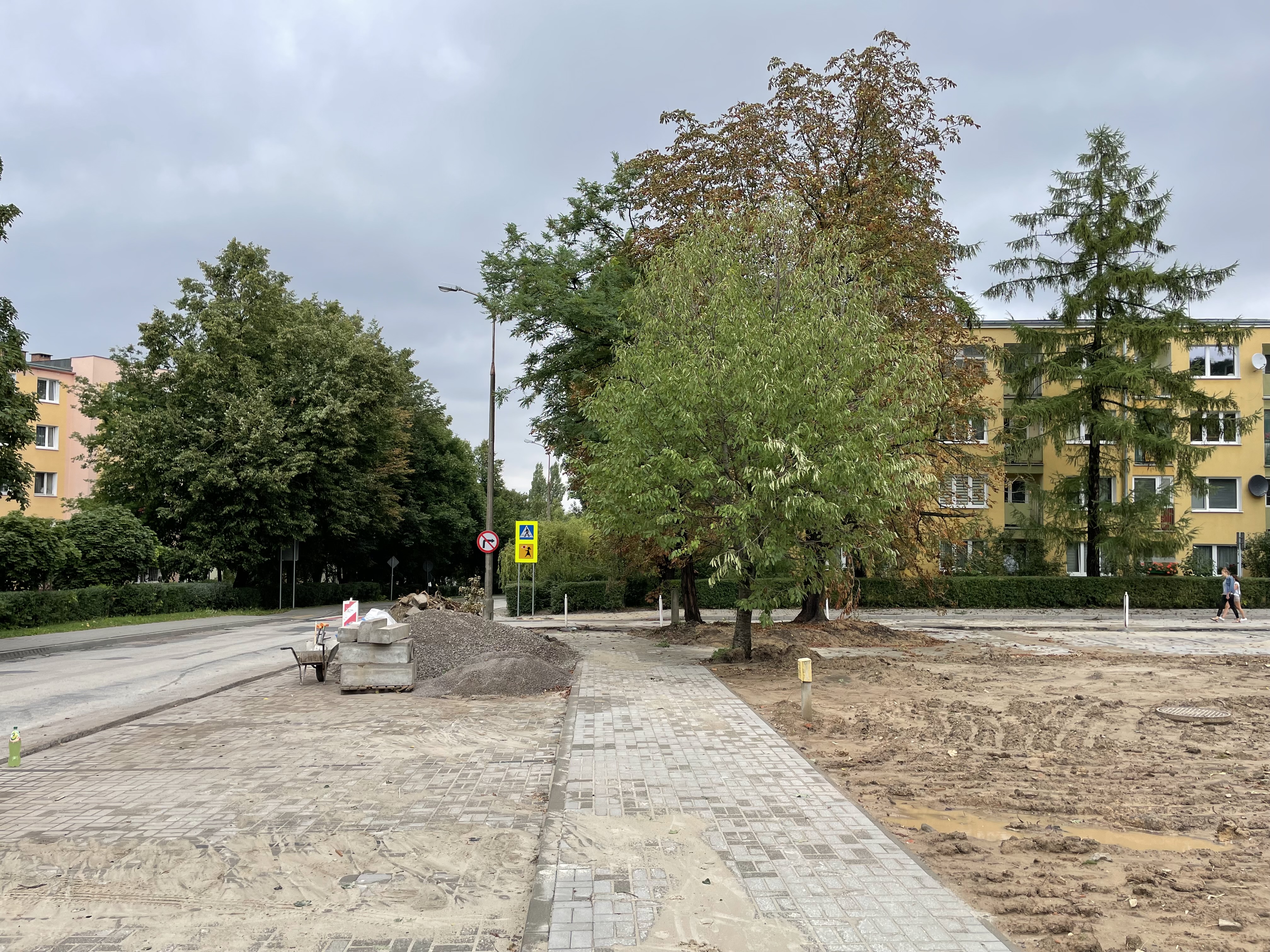 Na ulicy Zuchów będzie więcej miejsc do parkowania (zdjęcia)