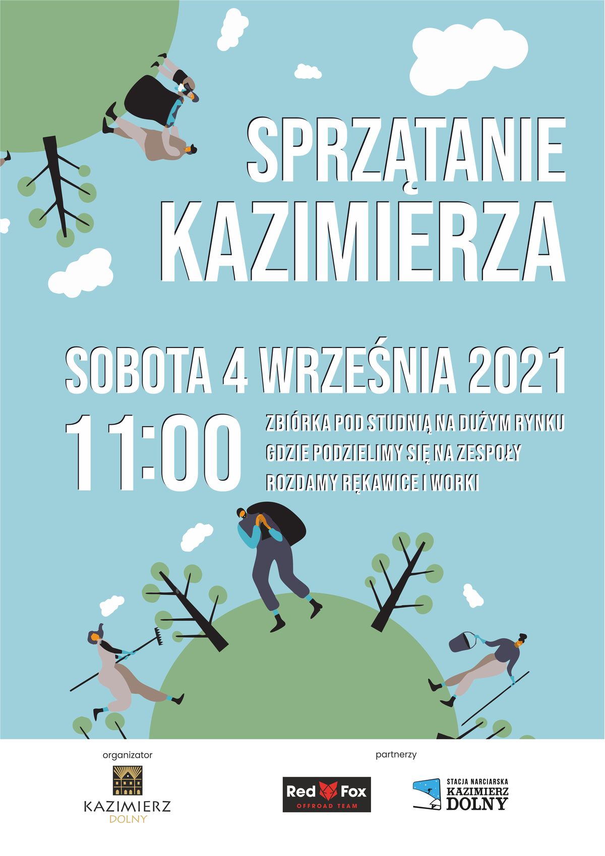 Po raz kolejny wspólnie posprzątają Kazimierz Dolny. W akcję włączyć się może każdy chętny