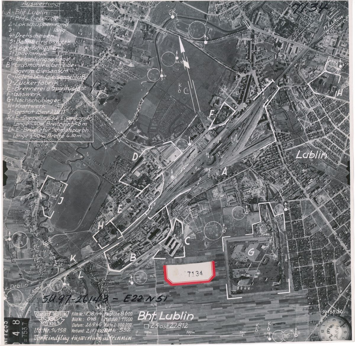 Dziś 82. rocznica bombardowania Lublina. Naukowiec z UMCS wykorzystał zdjęcia wykonane przez Luftwaffe do swego unikatowego projektu