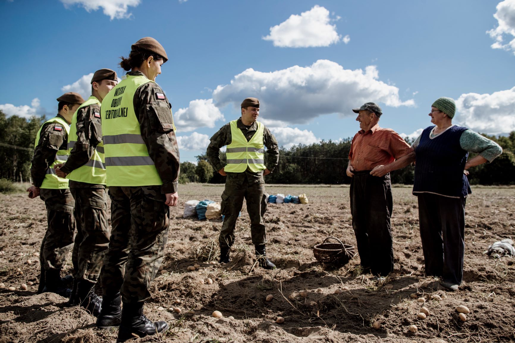 Szkoleniowy weekend lubelskich terytorialsów oraz „Silne wsparcie” dla mieszkańców lubelszczyzny (zdjęcia)