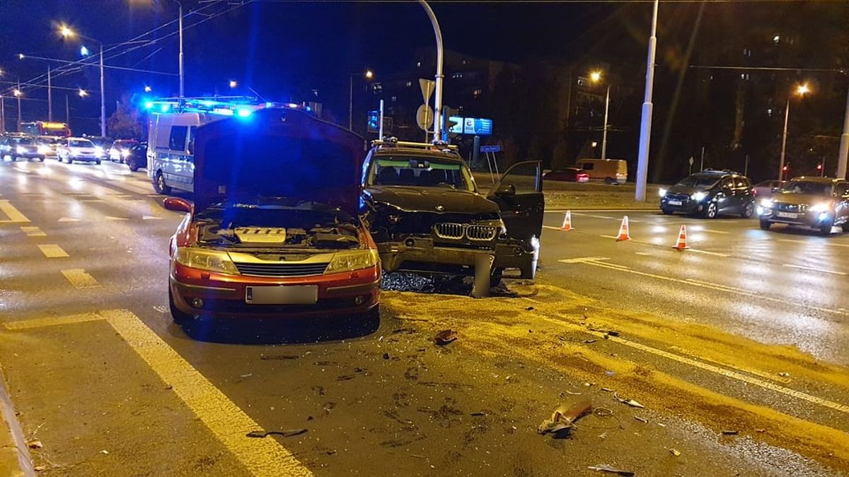 Obywatel Ukrainy wjechał w BMW. Ta przejażdżka będzie go drogo kosztowała (zdjęcia)