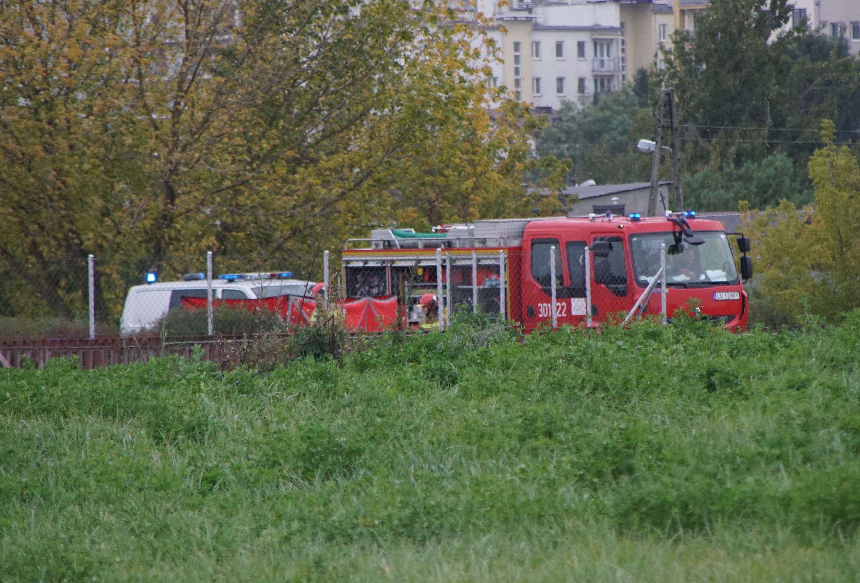 Zwłoki kobiety w Bystrzycy w Lublinie. Płynące ciało dostrzegli spacerowicze (zdjęcia)