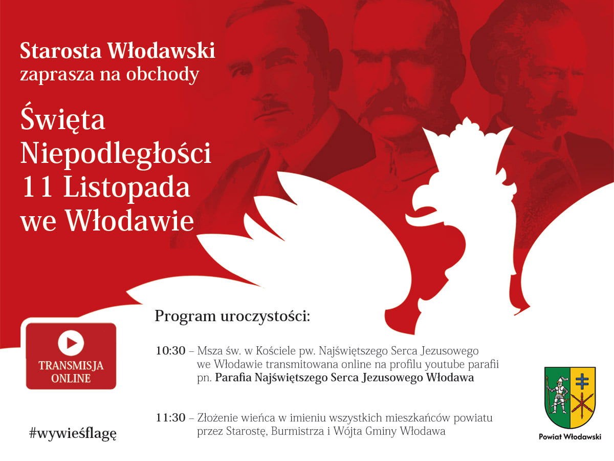 Program obchodów Narodowego Święta Niepodległości w miastach naszego regionu