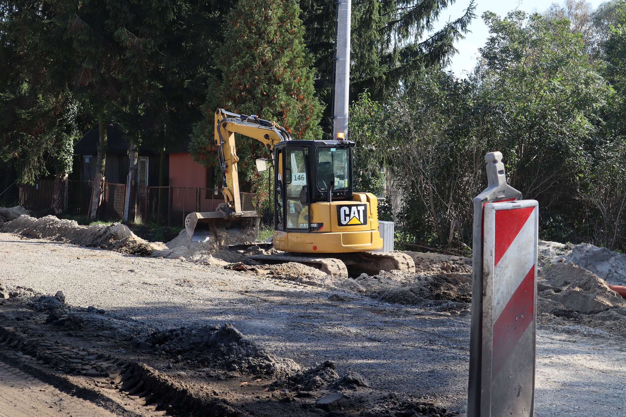 Postępują prace przy budowie obwodnicy Dęblina. Inwestycja ma być zakończona w przyszłym roku (zdjęcia)