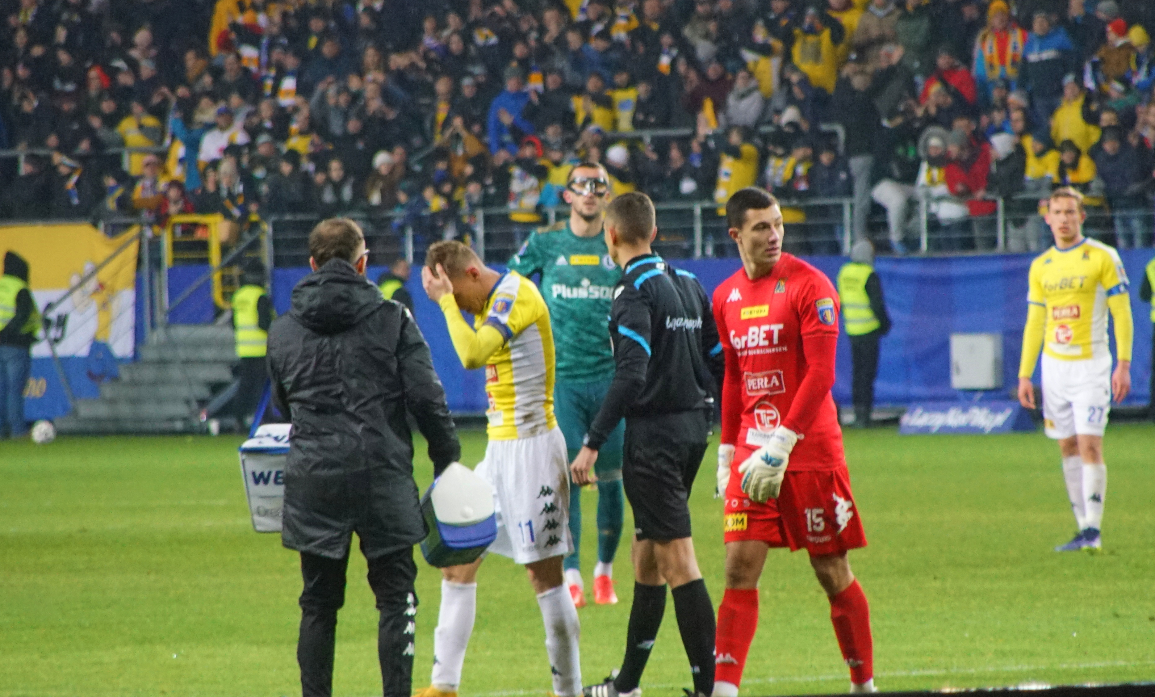 Piłkarzom Motoru nie udało się pokonać mistrza Polski. Jednak przez długi czas to Legia nie dawała im rady (zdjęcia, wideo)