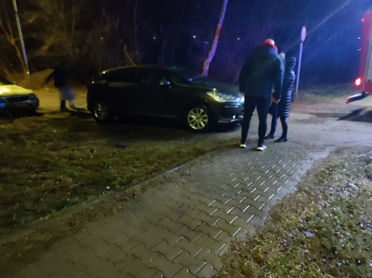 Saab zderzył się z dzikiem, zwierzę wpadło na citroena, a skoda do rowu. Jeden z uczestników uciekł (zdjęcia)