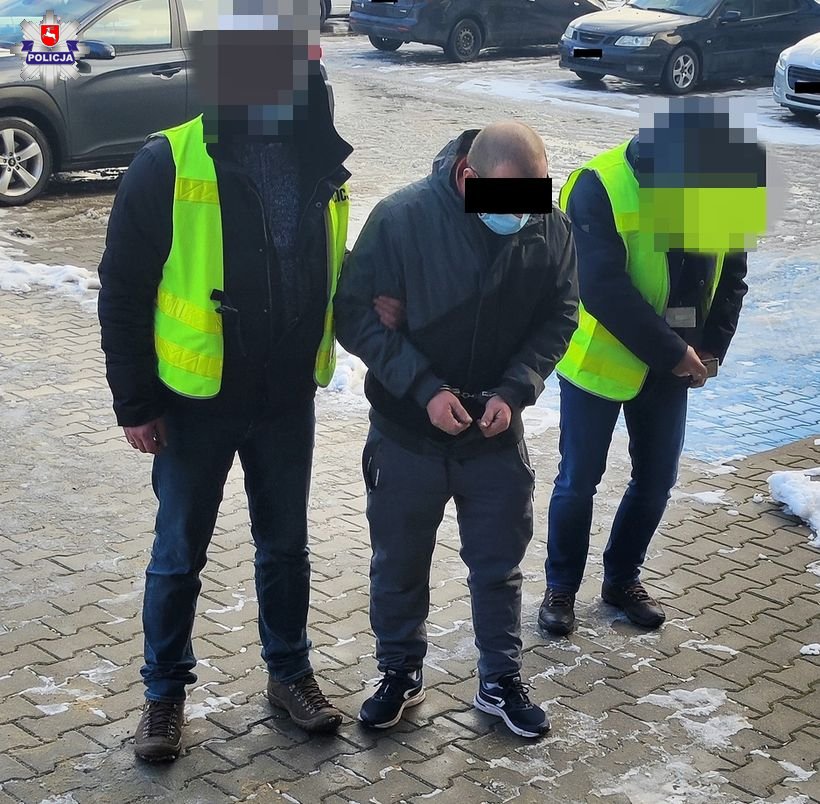 To 35-latek z Lublina doprowadził do wypadku autobusu i uciekł. Mężczyzna został zatrzymany