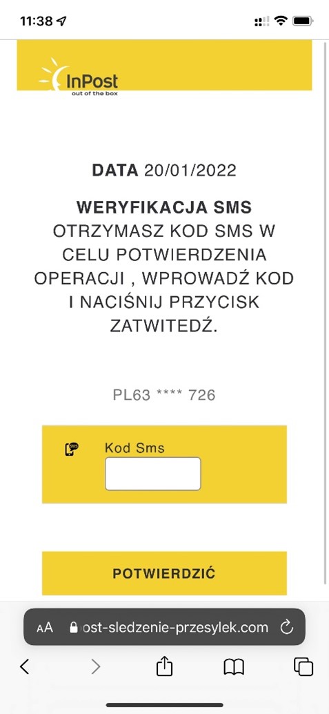 Kolejna próba oszustwa „na InPost”. Tym razem przez skrzynki e-mail ...