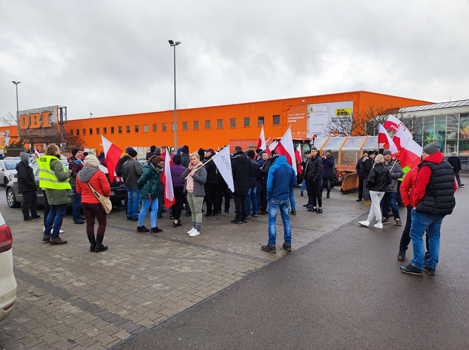 Rolnicy i przedsiębiorcy blokują Lublin. Trwa protest (wideo, zdjęcia) RELACJA NA ŻYWO