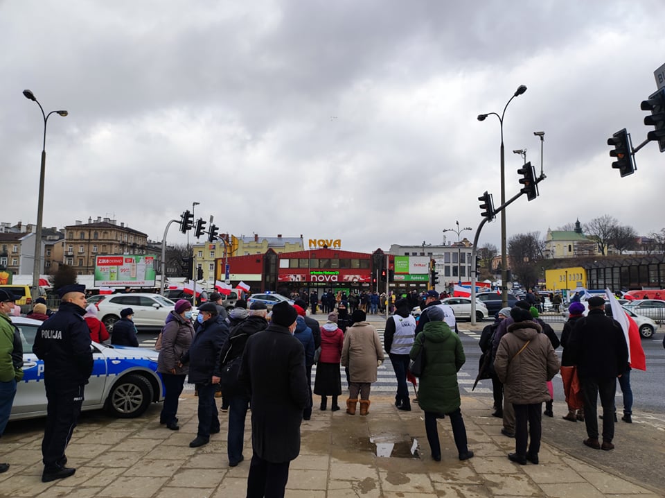 Rolnicy i przedsiębiorcy blokują Lublin. Trwa protest (wideo, zdjęcia) RELACJA NA ŻYWO